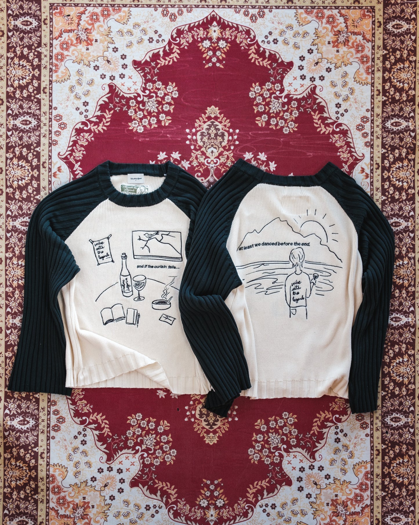 Knit Sweater - Curtain Call Embroidery