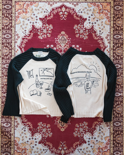 Knit Sweater - Curtain Call Embroidery