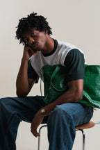 Crocodile Day Bag - Dark Green