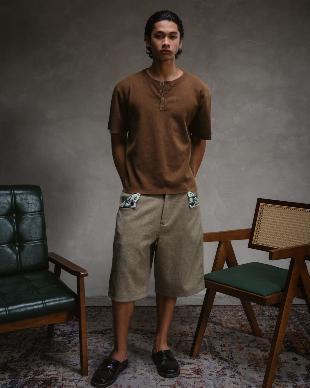 Filo Shorts - Sage Olive