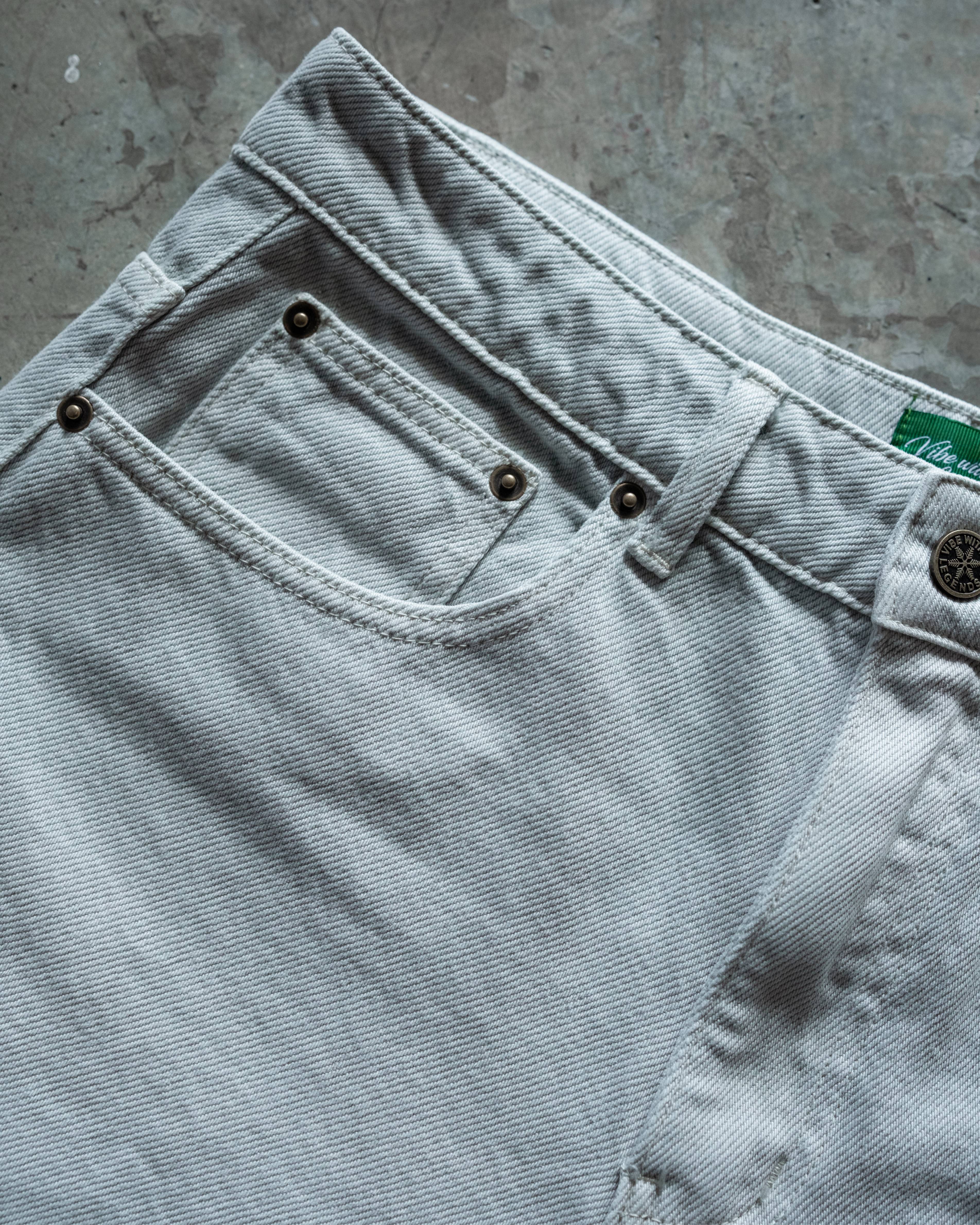 Denim Shorts - Dirty Snow