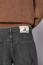 Denim Shorts - Washed Green