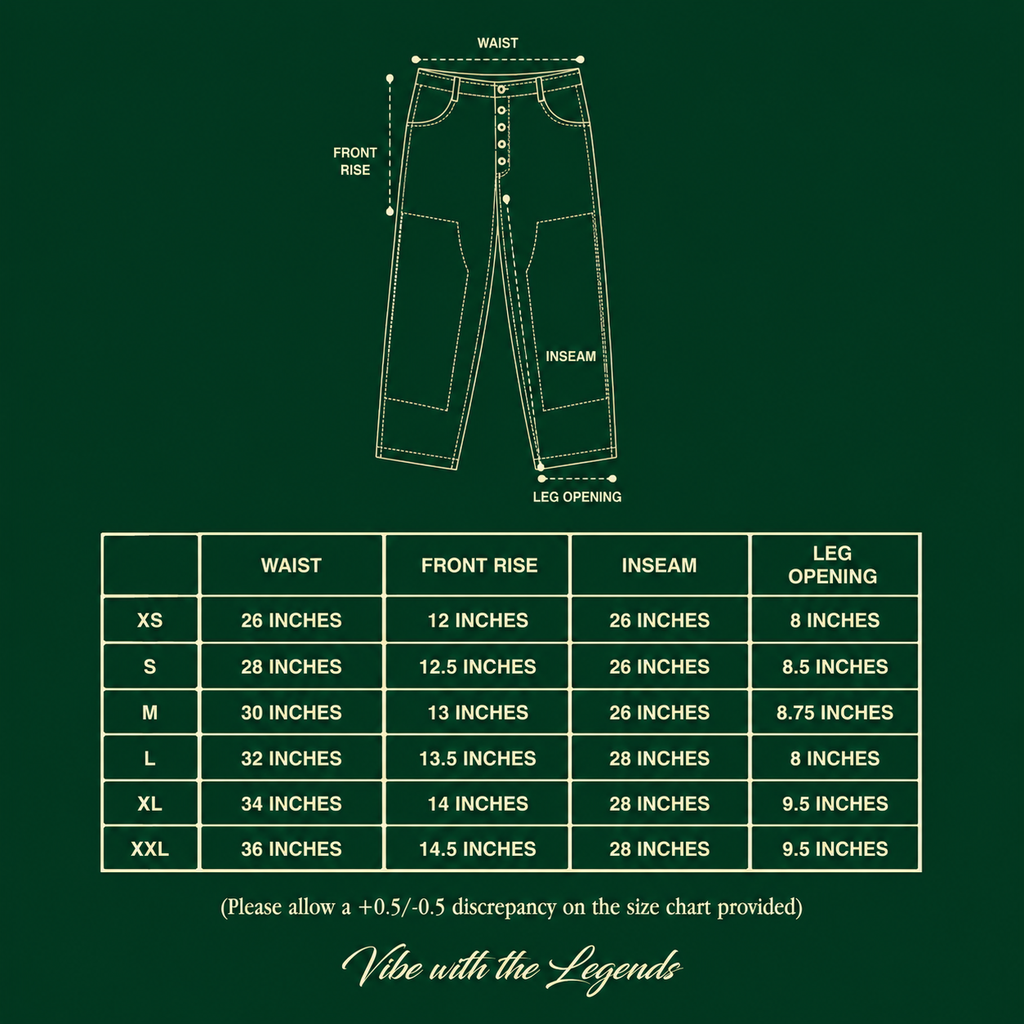 Pinstripe Pants - Navy Blue
