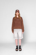 Heavy Knit Sweater - Retro Brown