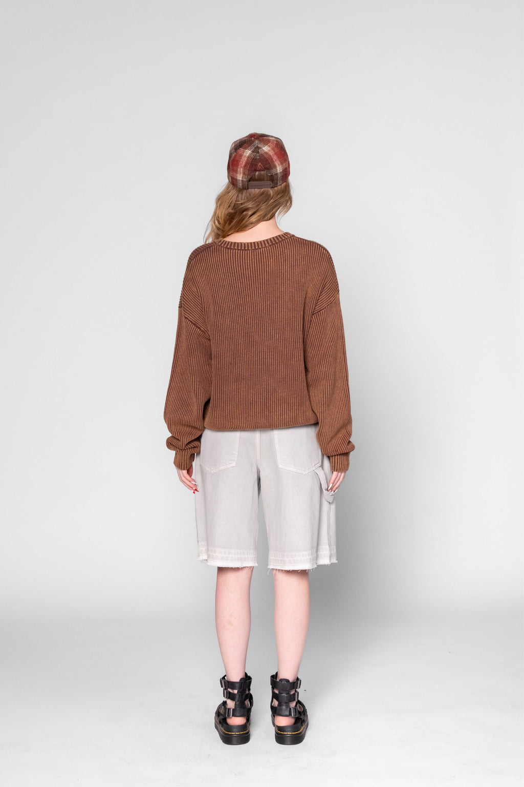 Heavy Knit Sweater - Retro Brown