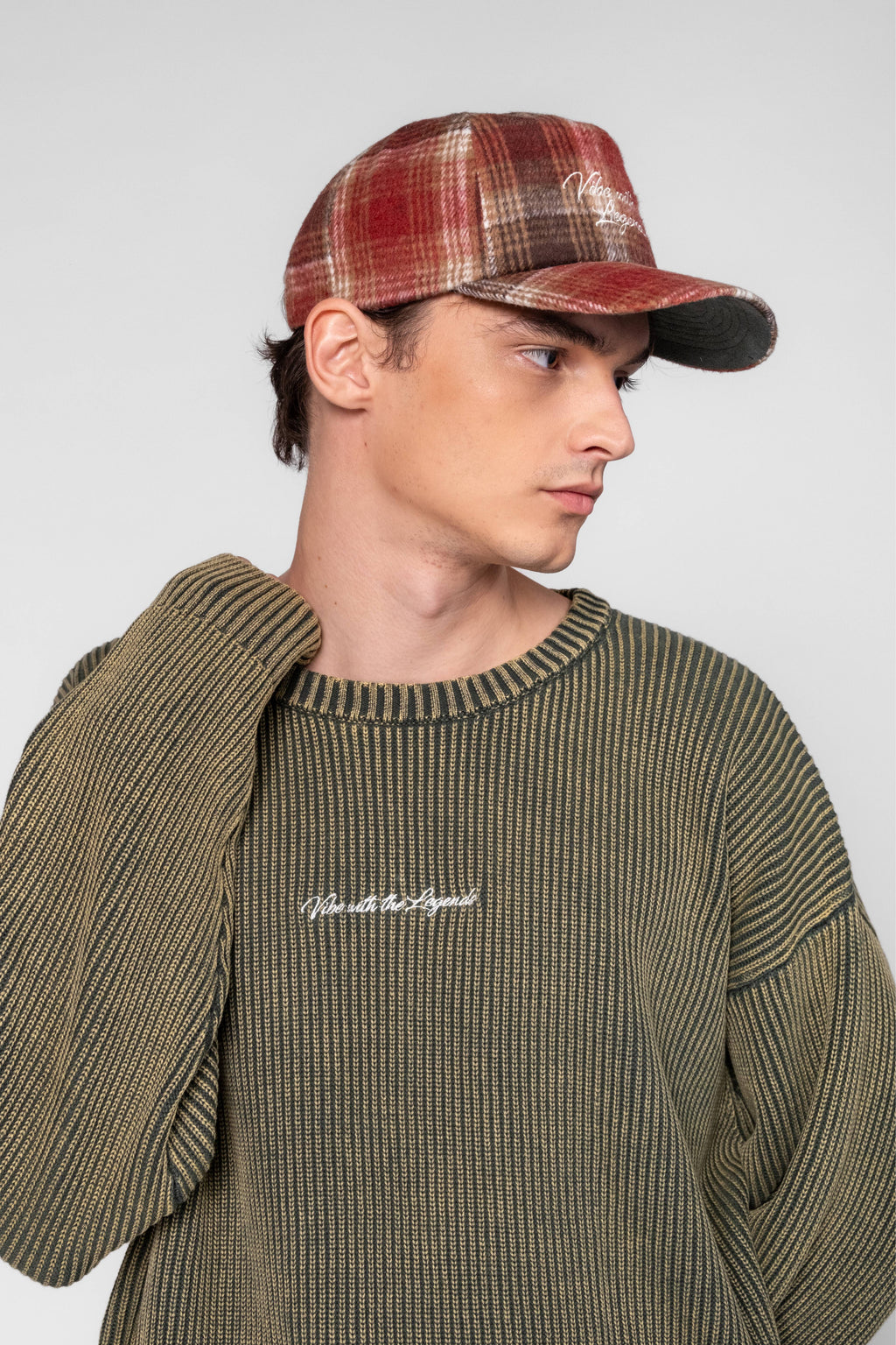 Heavy Knit Sweater - Retro Green